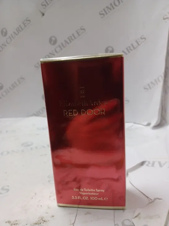 BOXED AND SEALED ELIZABETH ARDEN RED DOOR EAU DE TOILETTE SPRAY 100ML