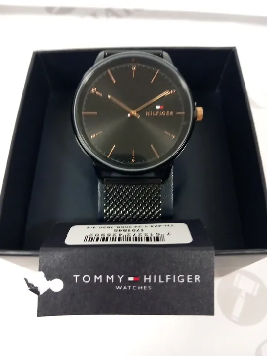 BOXED TOMMY HILFIGER HENDRIX MENS WRIST WATCH