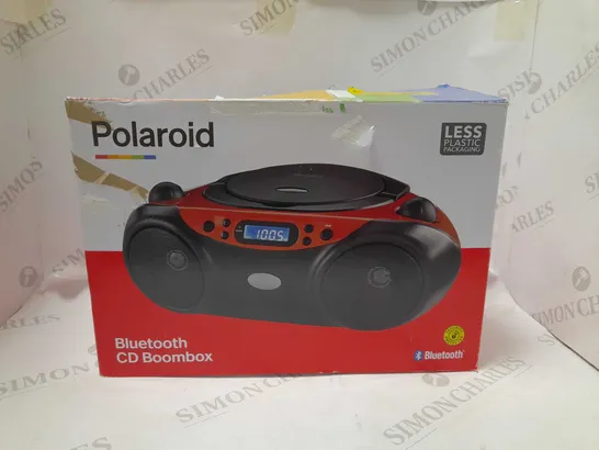 POLAROID BLUETOOTH CD BOOMBOX