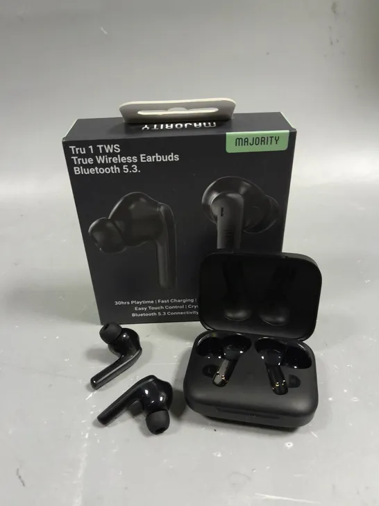 BOXED MAJORITY TRU 1 TRUE WIRELESS EARPHONES 