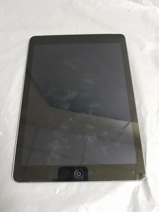 UNBOXED APPLE IPAD AIR CELLULAR IN SPACE GREY - A1475