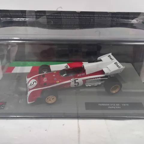 FORMULA ONE 1:43 SCALE FERRARI 312 B2 (1972) - JACKY ICKX