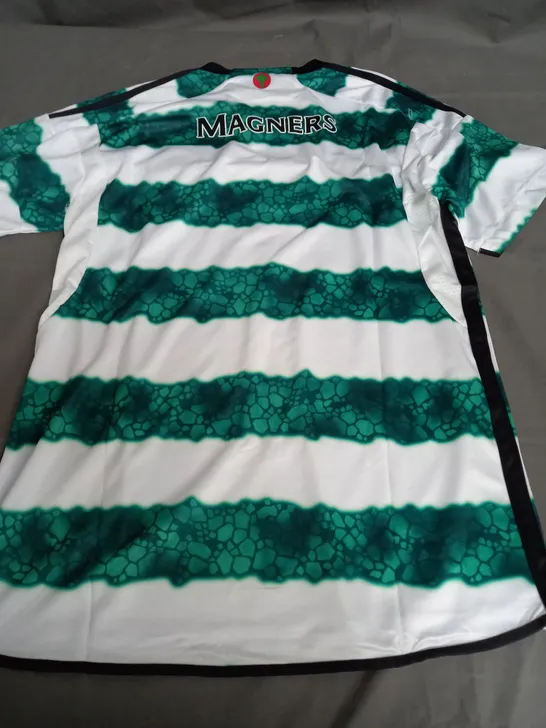 ADIDAS CELTIC HOME SHIRT - LARGE