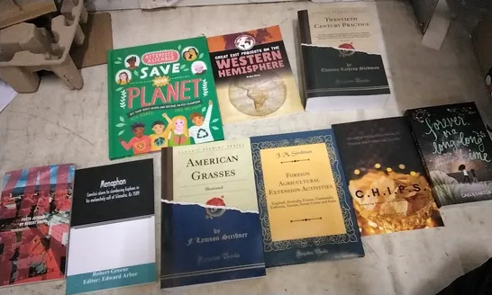 BOX OF APPROXIMATELY 25 ASSORTED BOOKS INCLUDING LAW, JOURNALS AND NOVELS