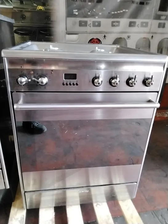 SMEG SUK61PX8 60CM DUAL FUEL COOKER