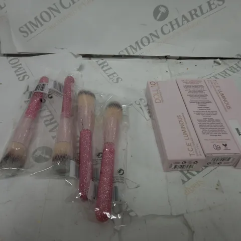 3 X T.C.E LUMINOUS DOLL 10 WITH 4 x BRUSHES