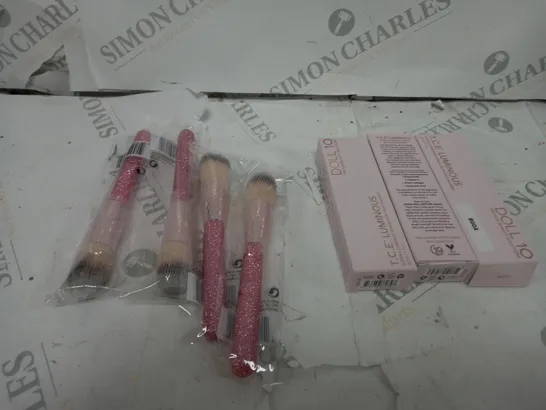 3 X T.C.E LUMINOUS DOLL 10 WITH 4 x BRUSHES