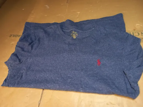 POLO RALPH LAUREN NAVY T-SHIRT SIZE M