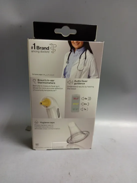 BOXED BRAUN THERMOSCAN 3 EAR THERMOMETER