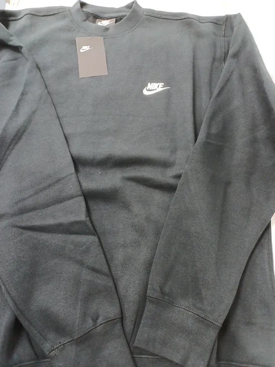 NIKE CREWNECK JUMPER IN BLACK - MEDIUM