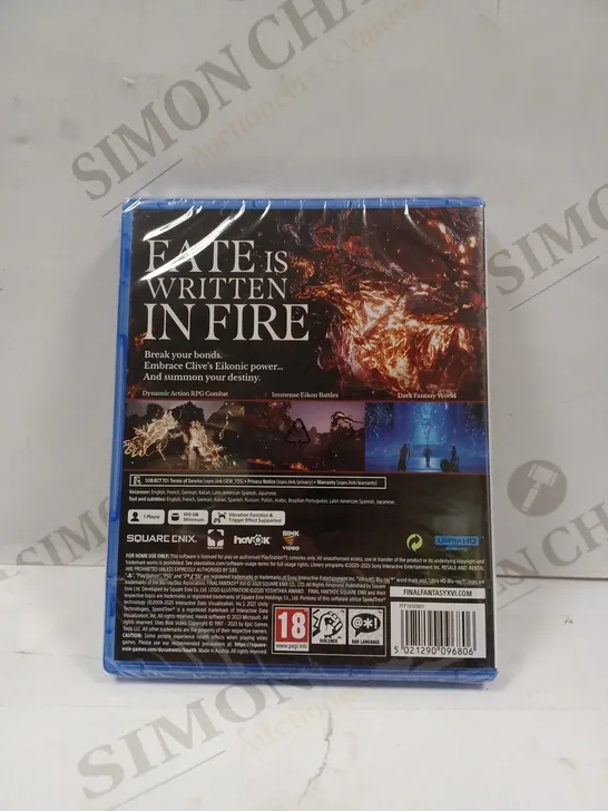 SEALED FINAL FANTASY XVI (PS5)