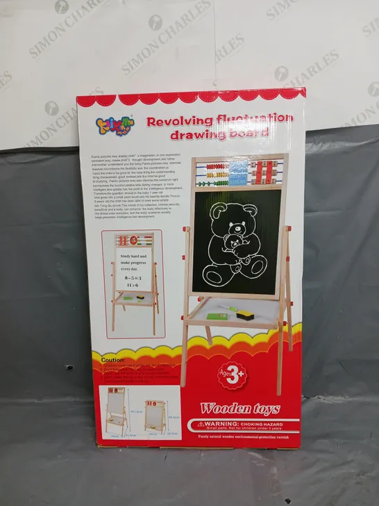 BOXED REVOLVING FLUCTUATION DRAWING BOARD 