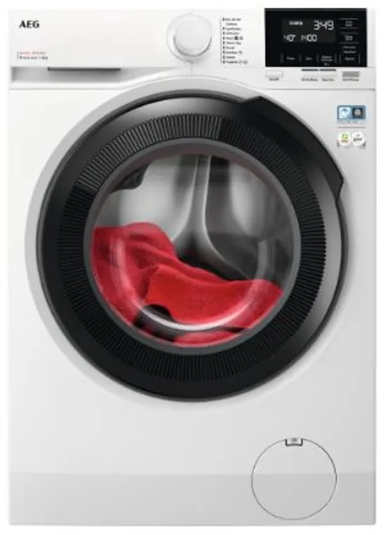 AEG PROSENSE TECHNOLOGY 8KG WASHING MACHINE WITH 1400 RPM - WHITE - A RATED Model LFR61844B RRP £542