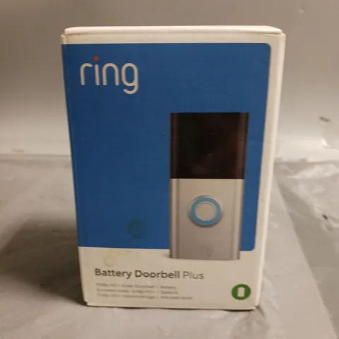 SEALED RING BATTERY DOORBELL PLUS