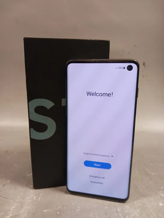 BOXED SAMSUNG GALAXY S10 SMARTPHONE 