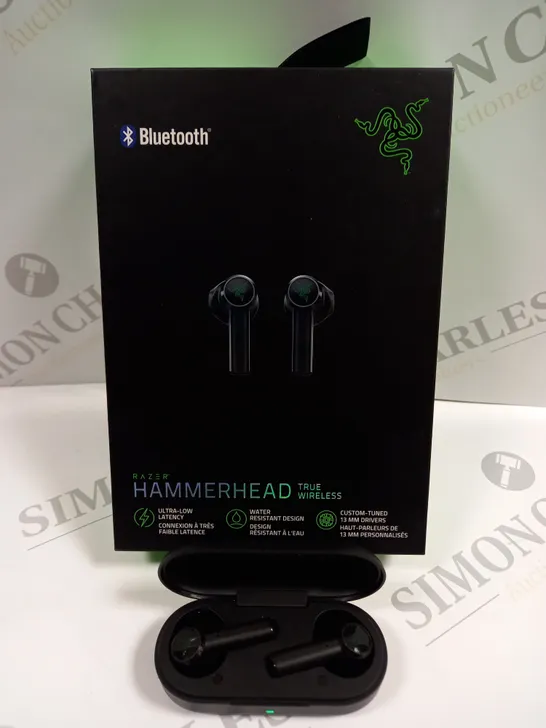 BOXED RAZER HAMMERHEAD TRUE WIRELESS EARPHONES