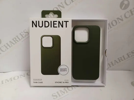 NUDIENT IPHONE 14 PRO WITH MAGSAFE MAGNETS - GREEN