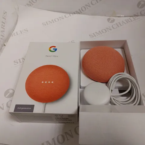 GOOGLE NEST MINI 2ND GENERATION 