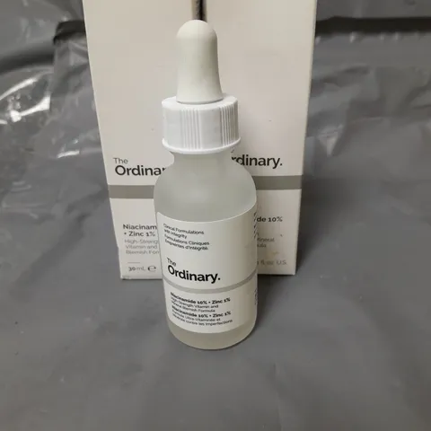 LOT OF 2 THE ORDINARY NIACINAMIDE 10% AND ZINC 1% SERUM 30ML