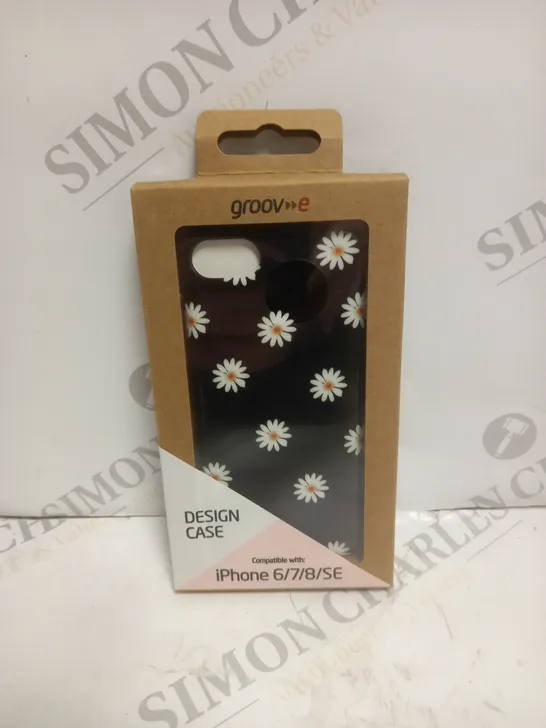 BOX OF 100 BRAND NEW BOXED GROOV-E IPHONE 6/7/8 DAISY DESIGN PHONE CASES 