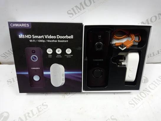 CHWARES M8 HD SMART VIDEO DOORBELL 