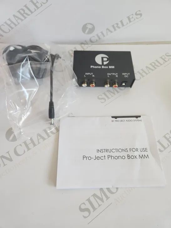 PROJECT PHONOBOX MM PREAMPLIFIER - BLACK