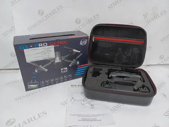 BOXED RDM GX-PRO ULTRA NEXT GENERATION HD PRO FOLDING DRONE 