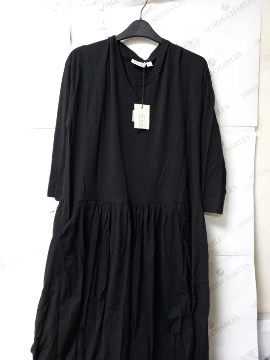 MASAI COPENHAGEN DRESS IN BLACK SIZE LARGE 