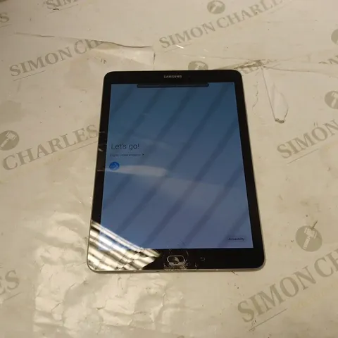 SAMSUNG TABLET SILVER SM-T825