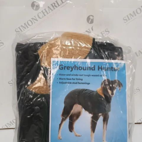 GREYHOUND HUNTER WATER & WINDPROOF TOUGH WAXED COTTON DOG COAT