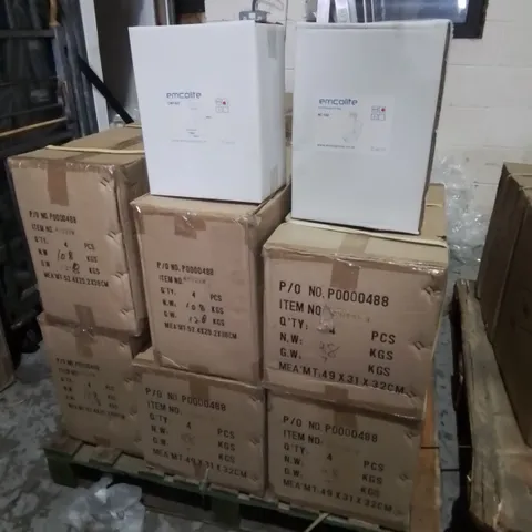 PALLET CONTAINING 12 4-PACK BOXES OF EMCOLITE LIGHTING ITEMS 