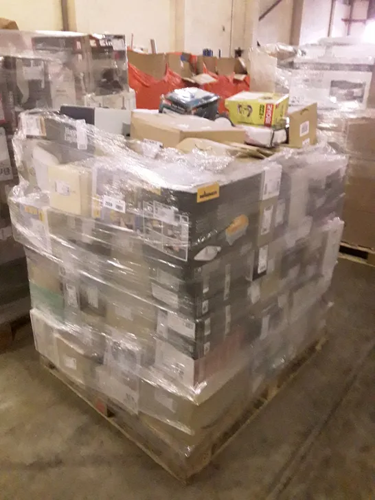 PALLET OF APPROXIMATELY 105 ASSORTED HOUSEHOLD & ELECTRICAL ITEMS INCLUDING