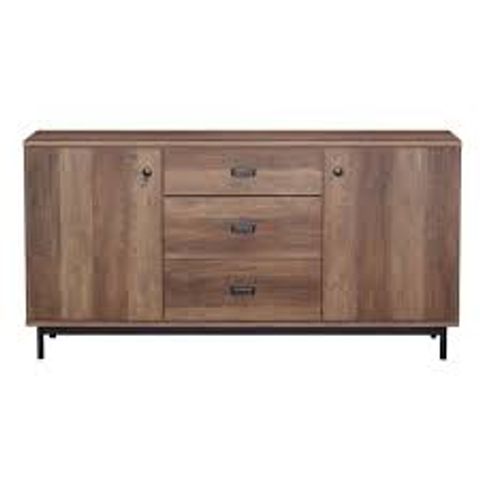 BOXED FULTON LARGE SIDEBOARD IN PINE EFFECT (2 BOXES)