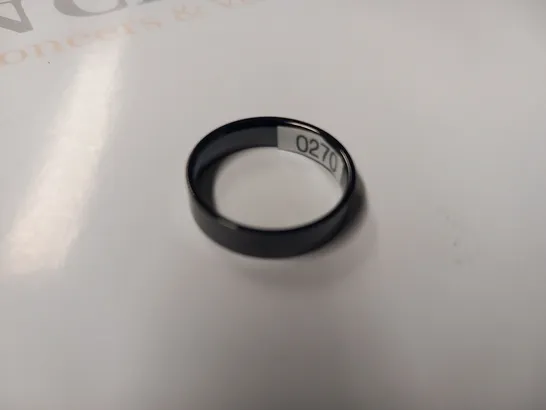 BERING BLACK CERAMIC RING SIZE 7