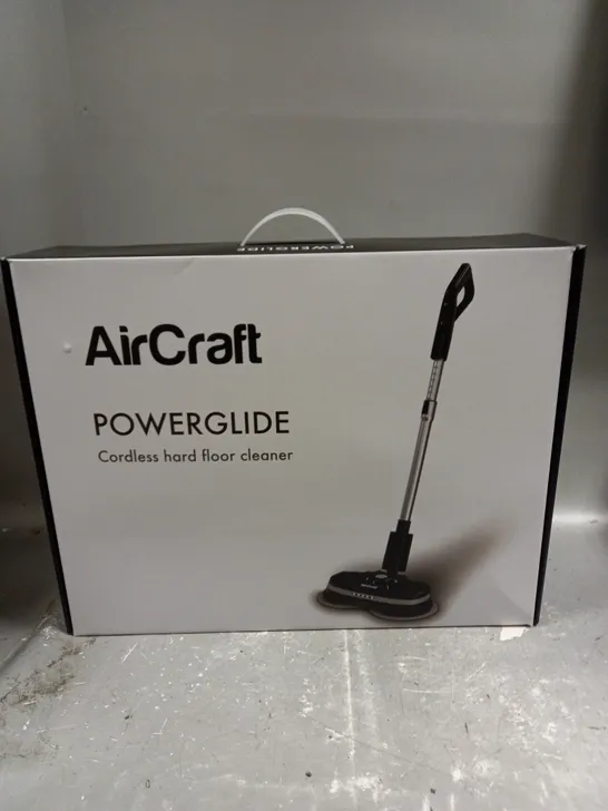 BOXED AIRCRAFT POWERGLIDE CORDLESS HARD FLOOR CLEANER 