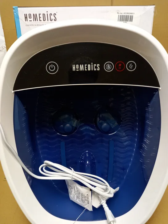 BOXED HOMEDICS SHIATSU BLISS FOOT SPA