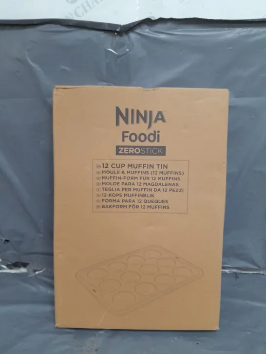 BOXED AND SEALED NINJA ZERO STICK 12 CUP MUFFIN TIN 