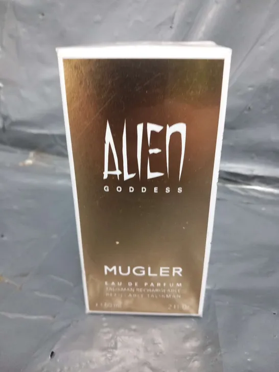 BOXED AND SEALED ALIEN GODDESS MUGLER EAU DE PARFUM REFILLABLE TALISMAN 60ML