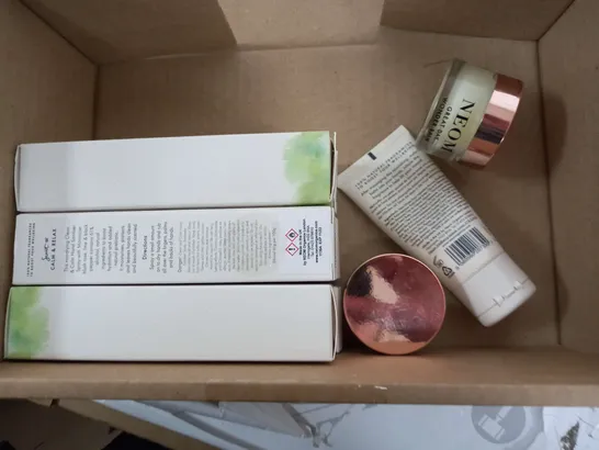 BOX OF ASSORTED NEOM ITEMS APPROXIMATELY 10 TO INCLUDE WONDER BALM, SANITISER, HAND BALM ETC