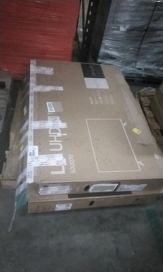 PALLET CONTAINING 2 TVS