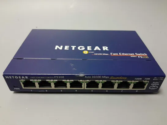 NETGEAR PROSAFE 8 PORT 10/100 SWITCH FS108 V2