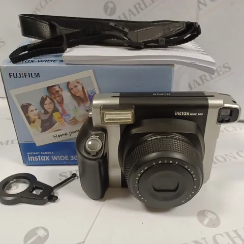 BOXED FUJIFILM INSTAX WIDE 300 INSTANT CAMERA