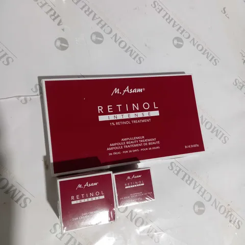 RETINOL INTENSE 1% RETINOL TREATMENT,24H CREAM EYE BALM 