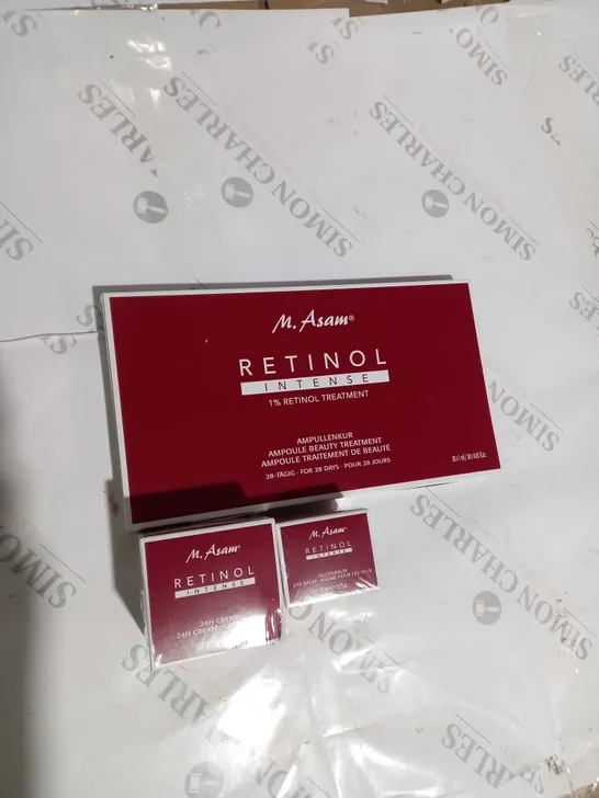 RETINOL INTENSE 1% RETINOL TREATMENT,24H CREAM EYE BALM 