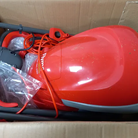 BOXED FLYMO HOVER VAC 260 LAWNMOWER