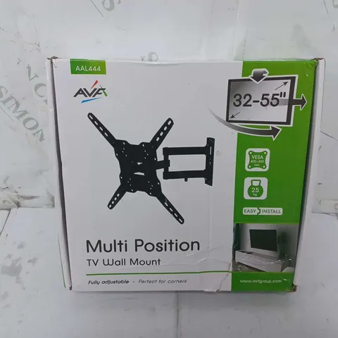 BOXED AVF MULTI POSITION TV WALL MOUNT (32-55")