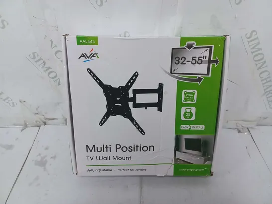 BOXED AVF MULTI POSITION TV WALL MOUNT (32-55")