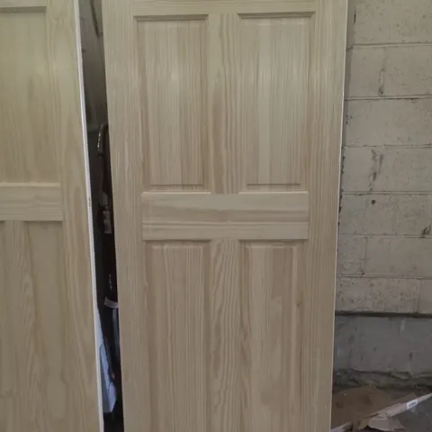 VICTORIA 4 PANEL SQUARE CLEAR PINE FIRE DOOR INTERNAL DOOR 2040×826MM