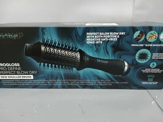 REVAMP PROGLOSS PERFECT BLOW DRY VOLUME & SHINE AIR STYLER RRP £59.99