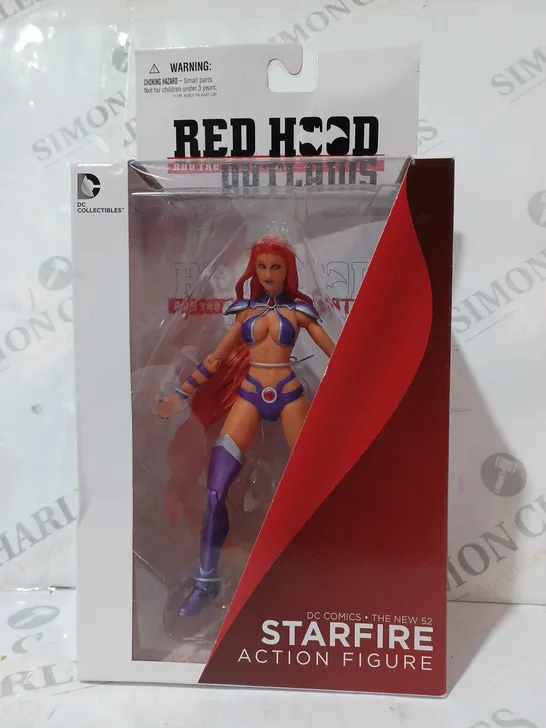 BOXED DC COMICS RED HOOD AND THE OUTLAWS THE NEW 52 STARFIRE COLLECTIBLE ACTION FIGURE